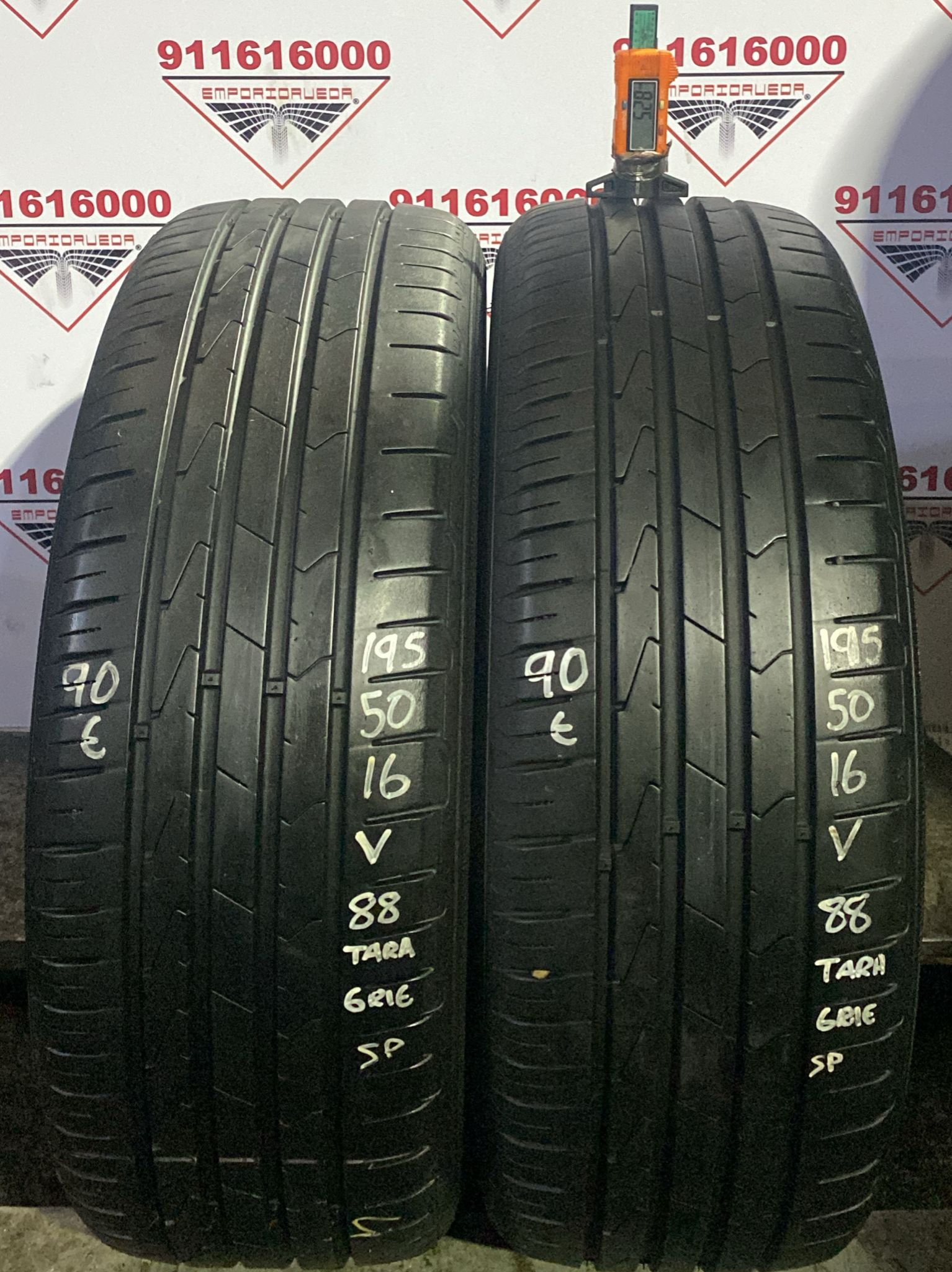 HANKOOK VENTUS PRIME USADO ECONOMICO  195/50 R16 88 V